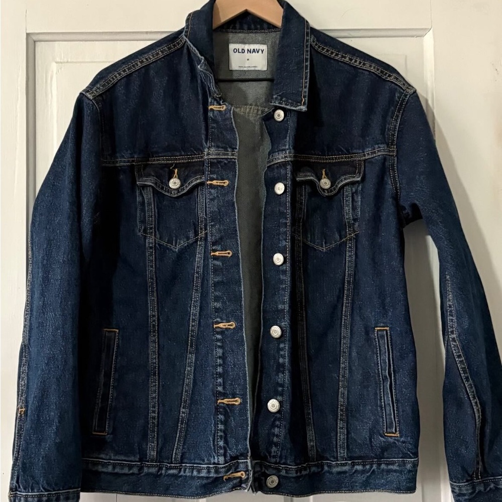 Old Navy Dark Blue Denim Jacket